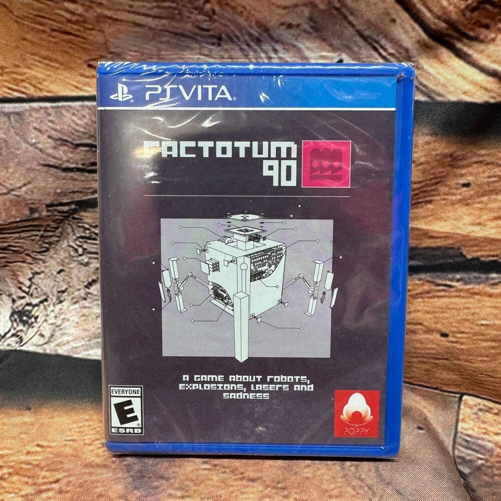 Factotum 90 Limited Run Games LRG #121 Sony PS Vita PlayStation New Sealed